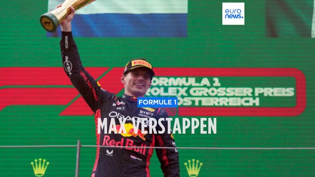 Formule 1 : Max Verstappen vainqueur du Grand Prix d'Autriche