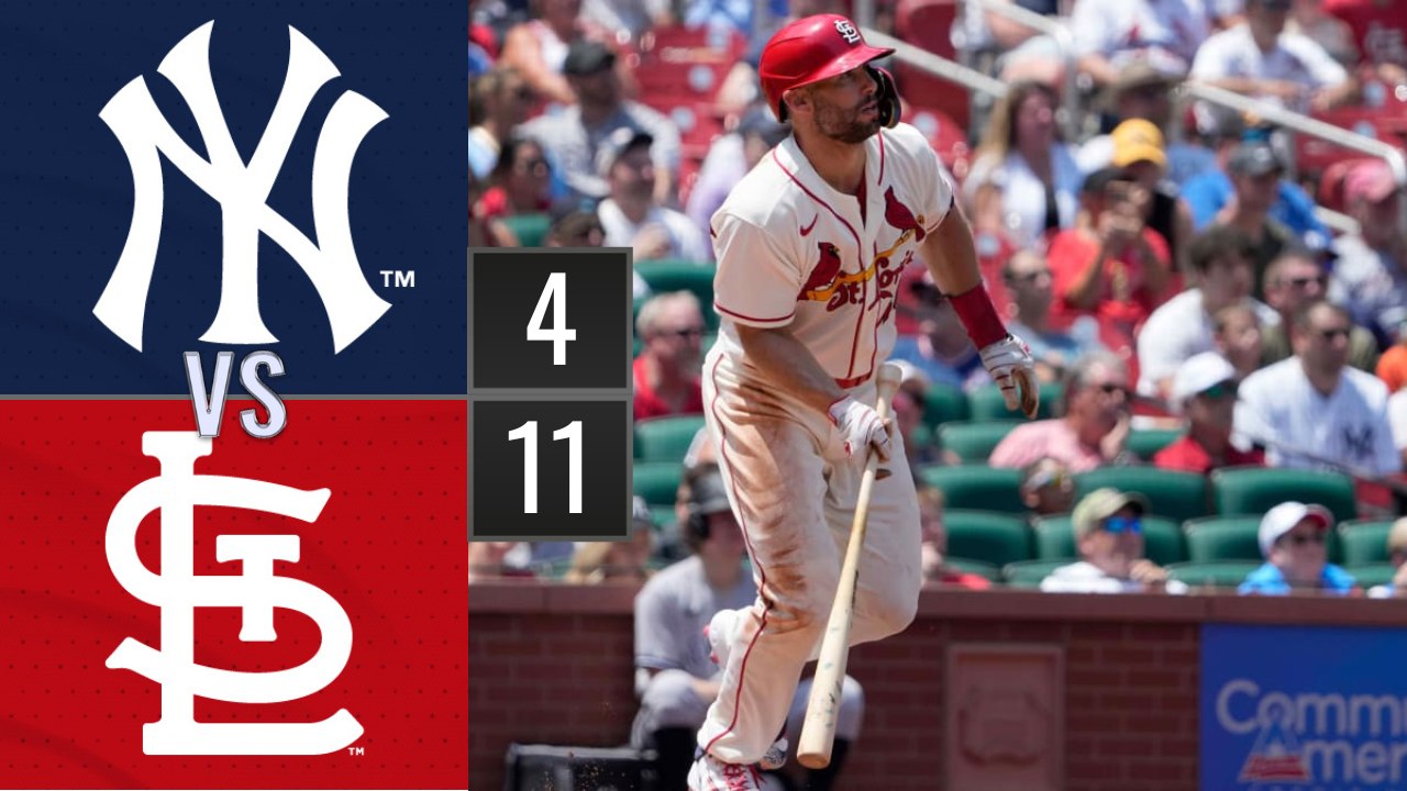 Resúmen Yankees de Nueva York vs Cardenales de San Luis | MLB 02-07-2023