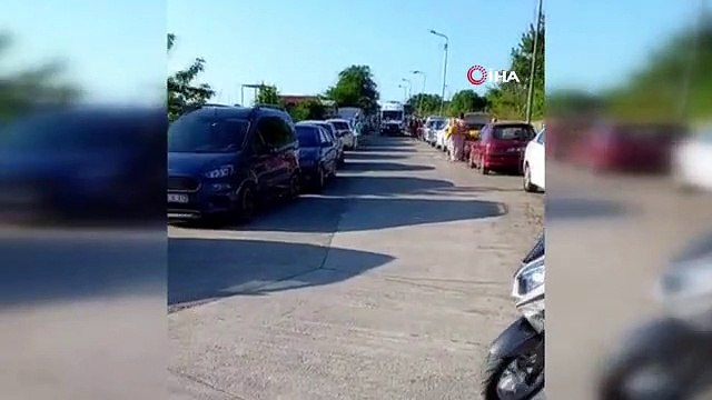 Denizde boğulma tehlikesi geçiren tır şoförü hayatını kaybetti