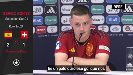 Sergio Gómez: "Como equipo no nos va a ganar nadie"