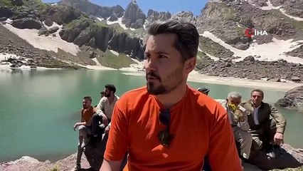 Intérêt intense pour les montagnes Cilo et les lacs glaciaires Sat