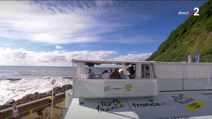 VOICI - Vélo club : un incident technique gâche l'émission, Laurent Luyat ironise sur la situation