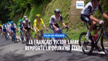 Tour de France : Le Français Victor Lafay remporte la deuxième étape à Saint-Sébastien
