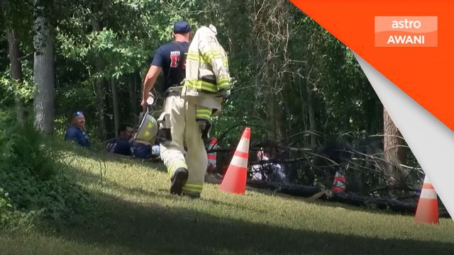 Pesawat Terhempas: Seorang maut, seorang lagi cedera