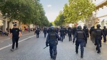استمرار الانتشار الأمني بفرنسا وتراجع أعمال الشغب في باريس