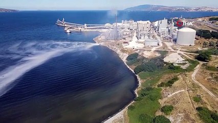 BAGFAŞ entlud sich weiterhin und verursachte eine Verschmutzung des Meeres.