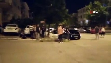 Başkentte şiddet gören kadını mahalle sakinleri kurtardı