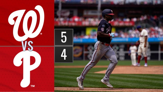 Resumen Nacionales de Washington vs Phillies de Philadelphia | MLB 02-07-2023
