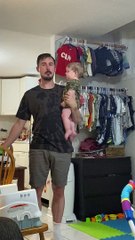 Trying To Eat Dad's Snacks