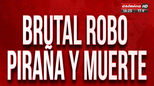 Brutal robo piraña y muerte: juez mató a dos delincuentes e hirió a otro