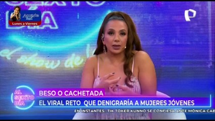 Tiktok: nuevo reto beso o cachetada