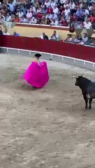 Cogida de Morante en Vila Franca de Xira