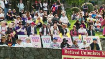 Yes advocates rally support for Voice to Parliament around Australia