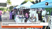 Feria de emprendedores y artesanos en el cuarto tramo de la Costanera