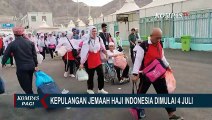 Jemaah Haji Mulai Pulang ke Indonesia  Secara Bertahap Mulai 4 Juli 2023