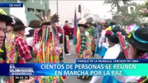 Marcha por la paz en Cercado de Lima: “Yo quiero vivir sin miedo”