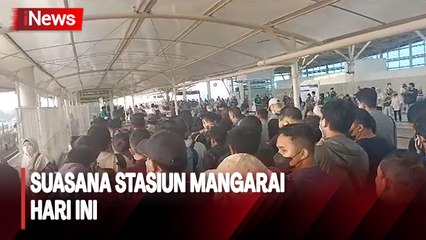 Hari Pertama Kerja, Beginilah Suasana di Stasiun Transit Manggarai