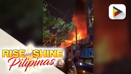 Plastic warehouse sa QC, nasunog; halaga ng mga ari-ariang natupok, aabot sa P5M