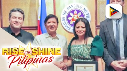 Nurse May Richell Cestina-Parsons, ginawaran ni PBBM ng Presidential Citation