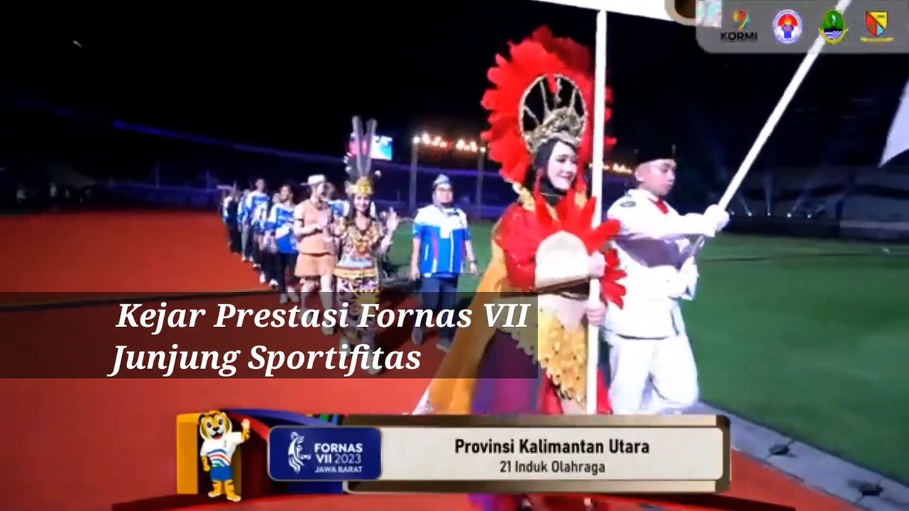 Gubernur Kaltara Hadir dan Dukung Di Pembukaan Fornas VII di Bandung