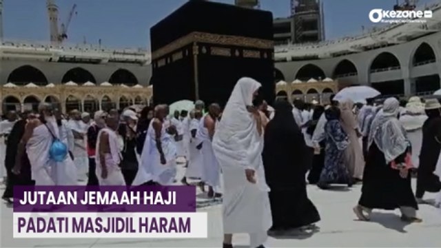 Jalani Tawaf Ifadah, Jutaan Jemaah Haji Padati Masjidil Haram