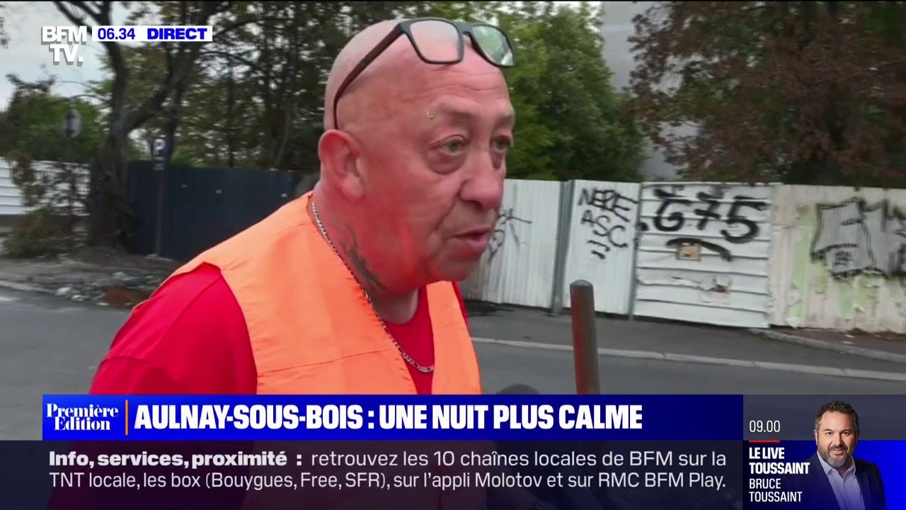 "Attristés de voir ce comportement, on comprend pas", le témoignage d'un agent de nettoyage de la ville d'Aulnay-sous-Bois après les émeutes de ces derniers jours