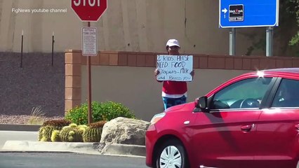 sad life of homeless people in America 2