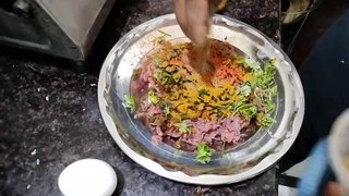 चापली कचरी क़ुरबानी के गोस्त से बनाया _ How to make Champli kabab _ Desi Mutton Kachri _ कचरी मटन
