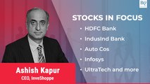 Stocks In Focus | HDFC, IndusInd Bank, Infosys, UltraTech And More