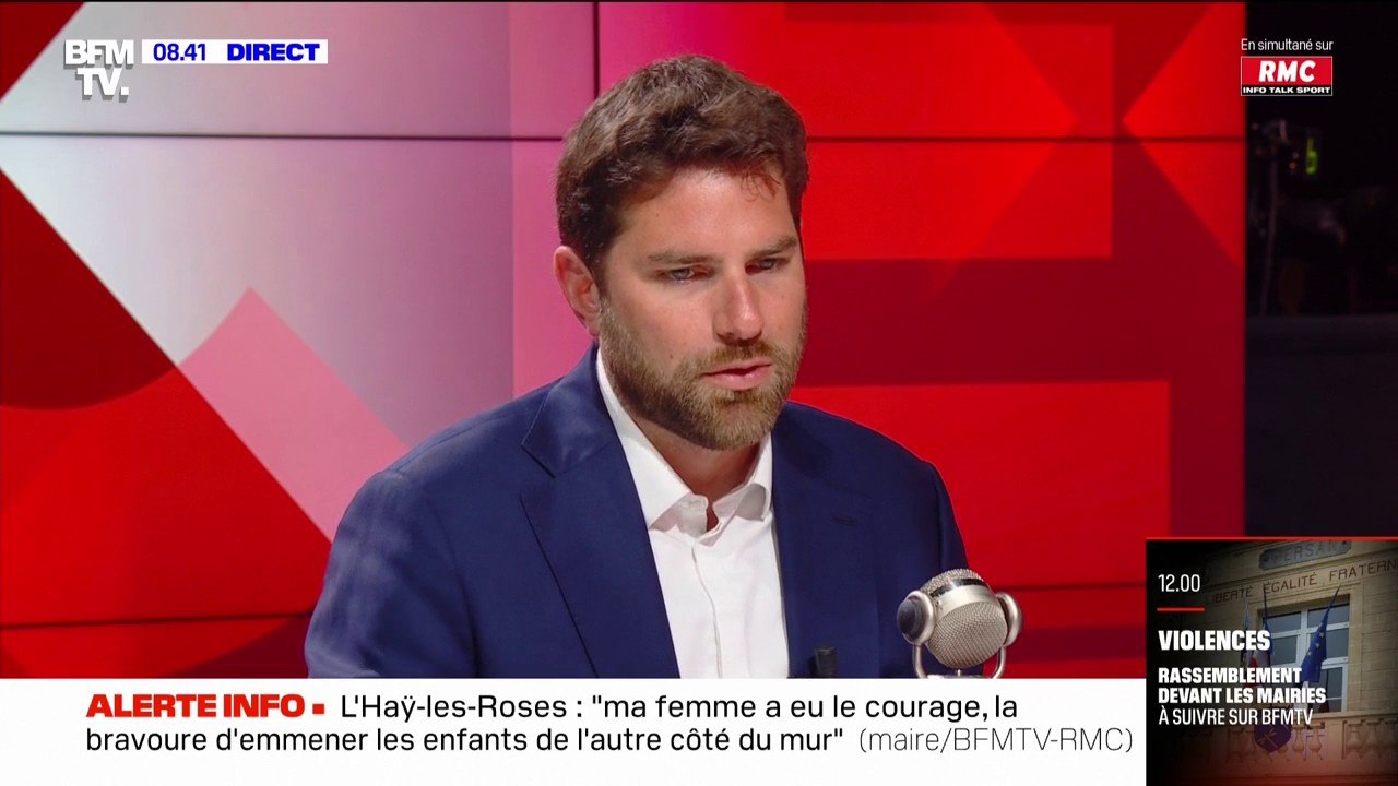 Vincent Jeanbrun, maire LR de L'Haÿ-les-Roses: "En mairie, on a vécu en état de siège"