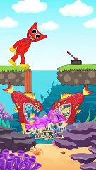 TOP 3 Best Animations In The World With Huggy Wuggy And Kissy Missy #40 _  #shorts