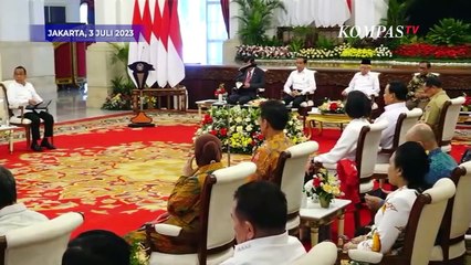 Di Depan Para Menteri, Presiden Jokowi Ingatkan Situasi Geopolitik Global saat Buka Rapat Kabinet