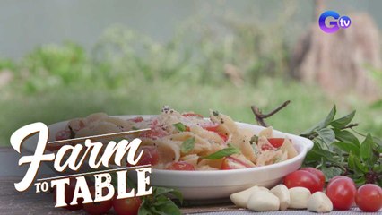 How to Make Basil Pasta Salad | Farm To Table