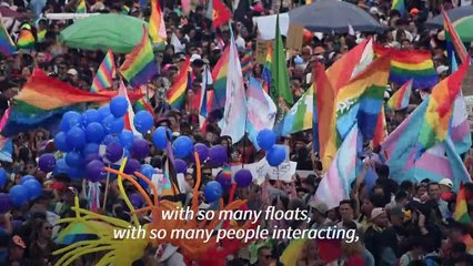 More than 100,000 take part in Colombia's largest-ever Pride parade