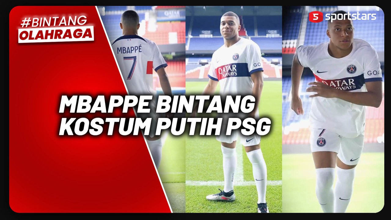Kylian Mbappe Bintang Utama, Jersey Tandang PSG Tonjolkan Warna Tradisional