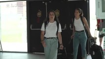 Espagne - L'arrivée des joueuses pour leur dernière semaine de rassemblement