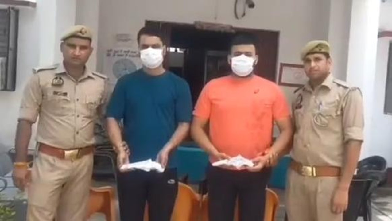 गौतमबुद्ध नगर: एक्सप्रेस-वे के पास बदमाशों ने पुलिस टीम पर की थी फायरिंग, दो बदमाश अरेस्ट