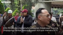 Menpora Dito Ariotedjo Tiba di Kejagung, Jelaskan soal Dugaan Korupsi Menara BTS