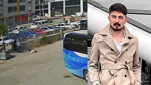 Otobüs şoförü pompalı tüfekle öldürüldü, cinayet anı kamerada