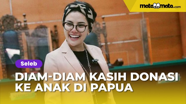 Viral Nikita Mirzani Diam-Diam Kasih Donasi ke Anak di Papua: Kagak Pakai Teriak-Teriak