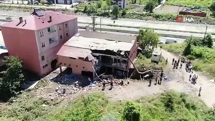 Trabzon'da patlama: 1 kişi hayatını kaybetti