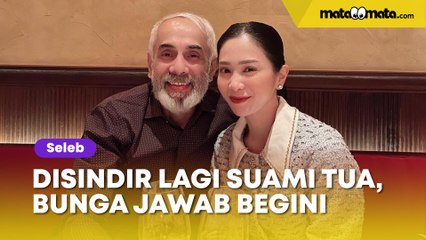 Lagi-Lagi Disindir karena Suaminya Tua, Jawaban Sombong Bunga Zainal Ngena Banget