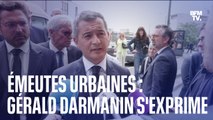 Gérald Darmanin s'exprime après une sixième nuit de violences urbaines