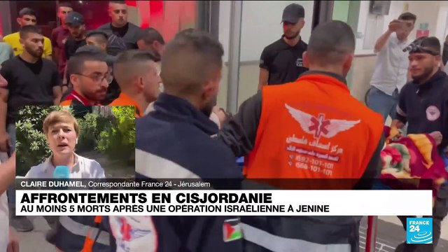 Affrontements en Cisjordanie : des frappes aériennes contre le camp de réfugiés de Jénine