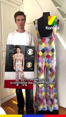 Il a refait à l'identique la fameuse combinaison d'Harry Styles 