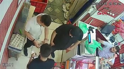 Kasabın dalgınlığını fırsat bilip 90 bin lira çaldılar