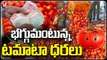 Tomato Price Hike Due To Shortage Of Tomatoes Public Suffer With Hiked Rates  _ V6Digital