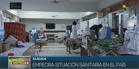 Situación sanitaria en Sudán ha empeorado a raíz de conflicto interno
