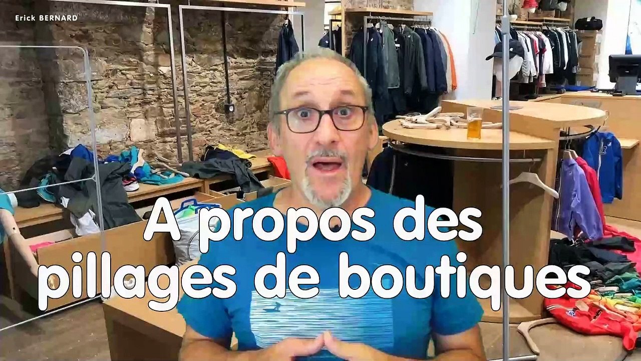 Emeutes et pillages de boutiques