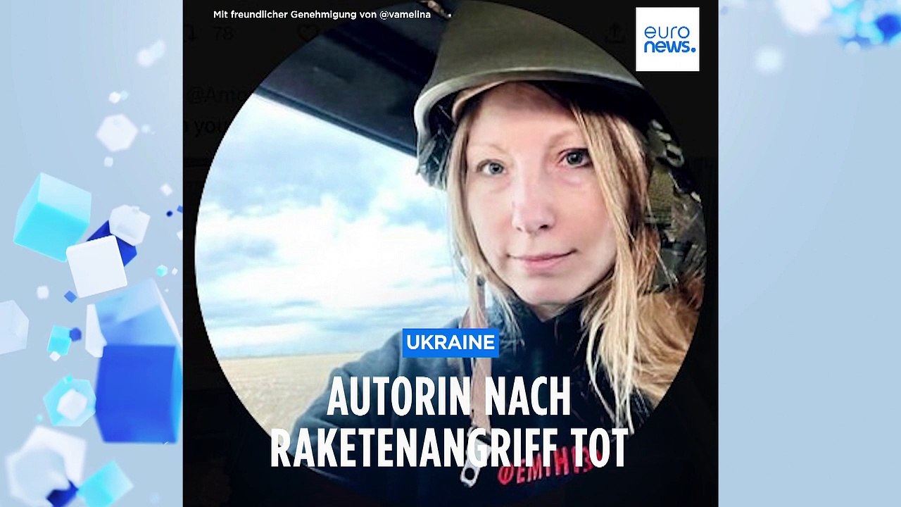 Autorin Amelina stirbt nach Raketenangriff auf Kramatorsk